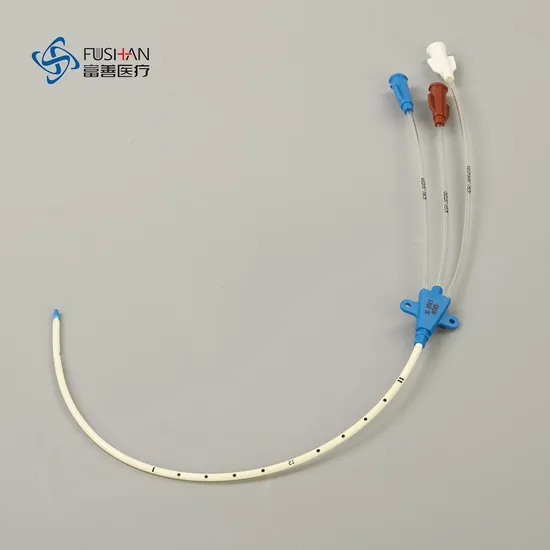 Factory TPU Material of Centrer Venous Catheter Kit CVC Sterile Peripherally Inserted Central Catheter Double/Triple Lumen Picc Line 7f*20cm 