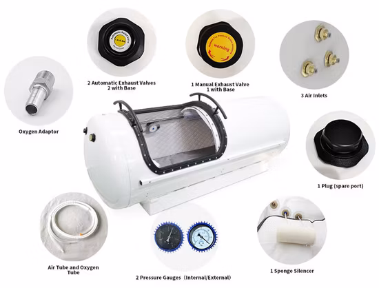1.5ATA. Hard Type Hyperbaric Medical Oxygen Chamber for Health and Wellness