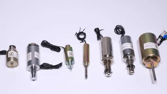 Landa Tu2844 Magnet Product 15mm Long Stroke Tubular Solenoid 