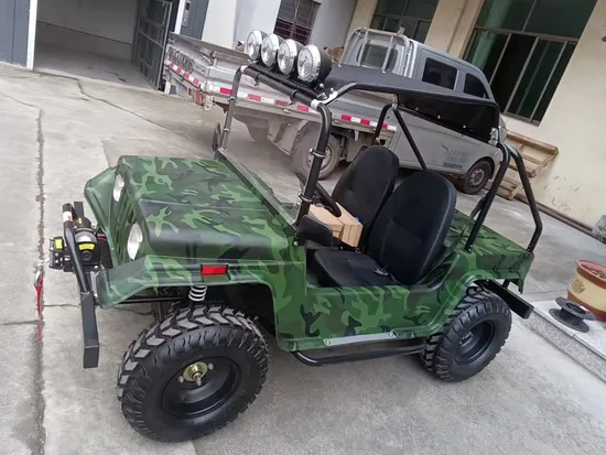 Hot New Product Four Stroke Powerful ATV Outdoor Camping Mini Jeep 